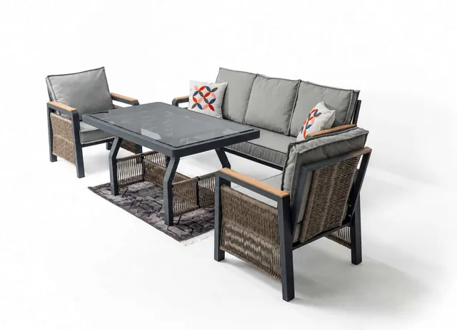 Defne Lounge Set – Stone