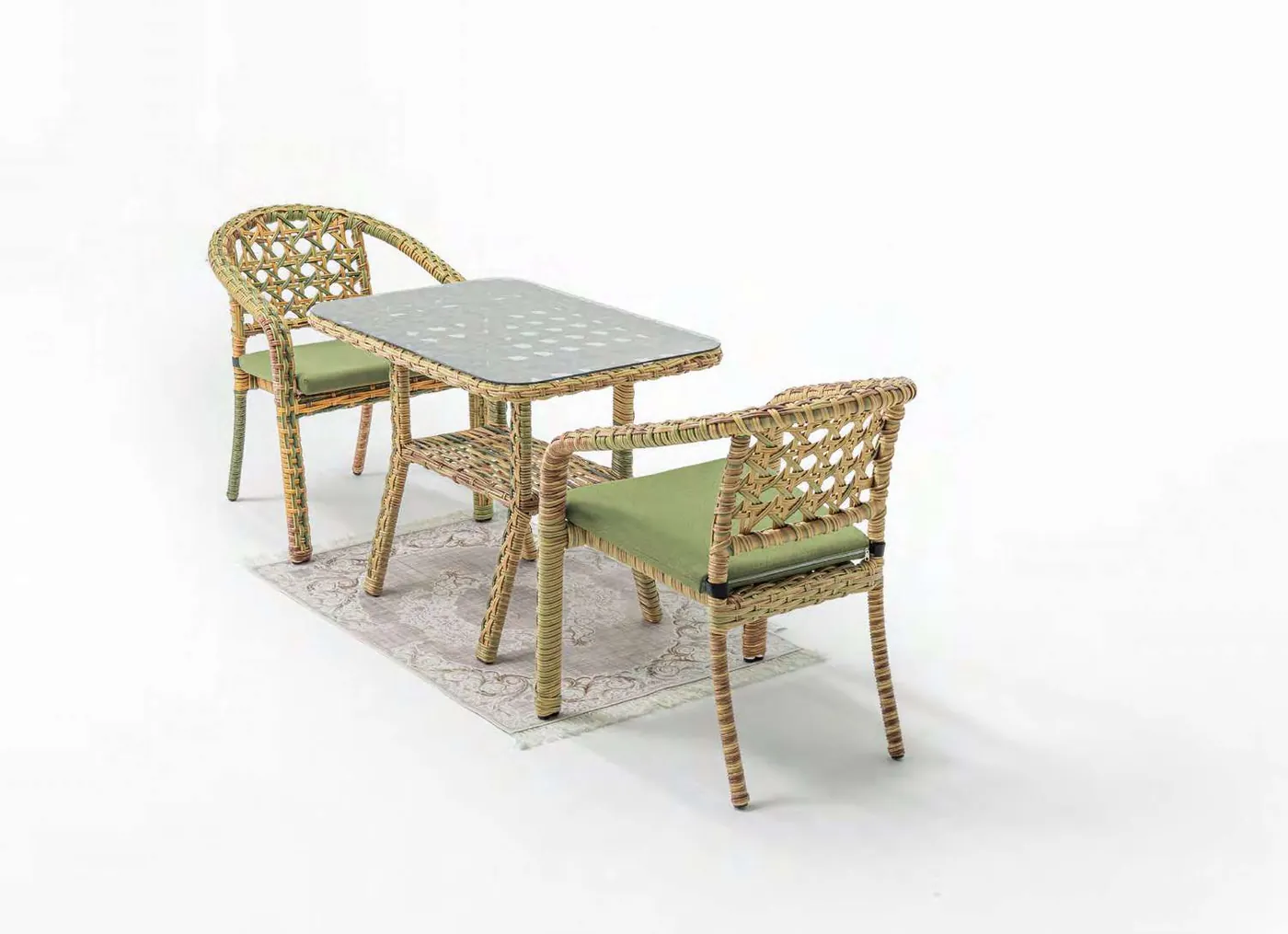Lima – Mali 2-Seater Dining Set – Elvan