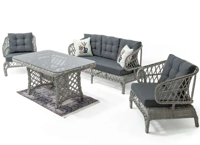 Paris Lounge Set – Stone