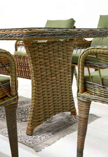 Seul – Berlin 6-Seater Dining Set detail 1